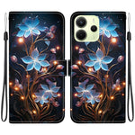 For Xiaomi Redmi Note 14 4G (163.25mm) Case Pattern Printing Anti-Drop Leather Wallet Phone Cover