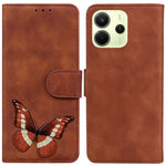 For Xiaomi Redmi Note 14 4G (163.25mm) Stand Case PU Leather Phone Cover Butterfly Printed