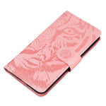 For Xiaomi Redmi Note 14 4G (163.25mm) Case Tiger Imprint Leather Wallet Phone Cover