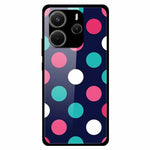 For Xiaomi Redmi Note 14 4G (163.25mm) Case Pattern Print Tempered Glass Cell Phone Cover