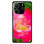 For Xiaomi Redmi Note 14 4G (163.25mm) Case Pattern Print Tempered Glass Cell Phone Cover
