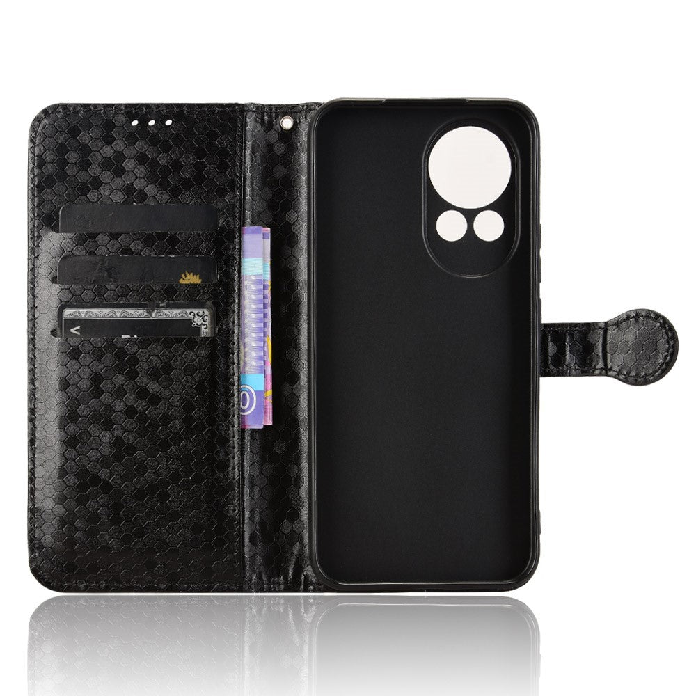 Leather Case for Huawei nova 13 5G / 13 4G / 12 5G Wallet Dot Pattern Imprint Phone Cover