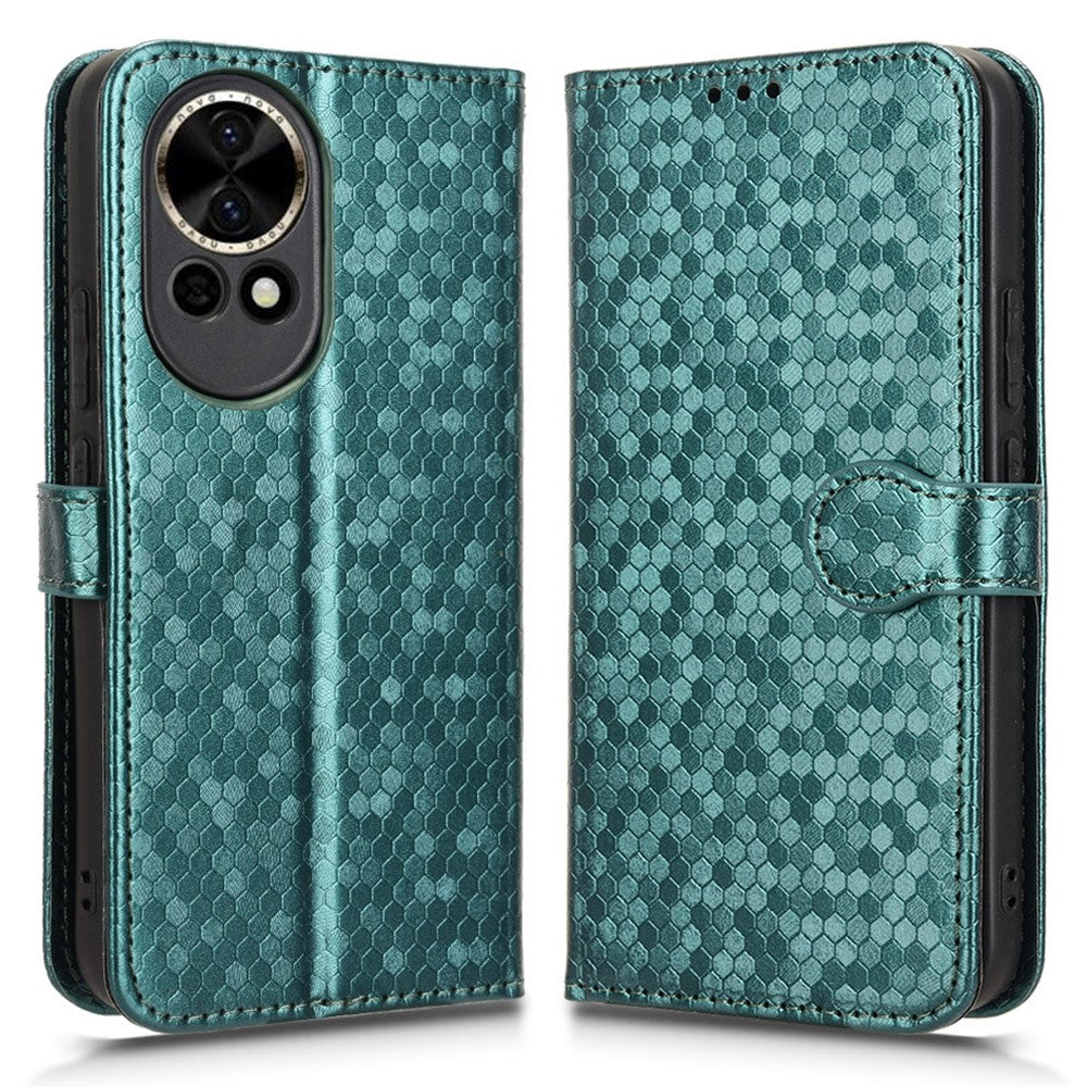 Leather Case for Huawei nova 13 5G / 13 4G / 12 5G Wallet Dot Pattern Imprint Phone Cover