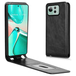 Til Asus Zenfone 12 Ultra 5G Cover med Kortlomme Magnetisk Vertikalt Flip Læder Telefoncover