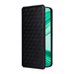 For Honor X8c 4G Case Wallet Rhombus Imprinted Leather Phone Cover