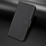 For Honor X60 5G / Honor X9c Smart 5G Leather Case Wallet Stand Solid Color Anti Drop Phone Cover