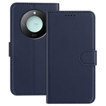 For Honor X60 5G / Honor X9c Smart 5G Leather Case Wallet Stand Solid Color Anti Drop Phone Cover