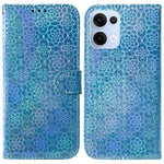 For Oppo Reno13 5G (Global) Stand Case Dazzling Flower Leather Phone Cover