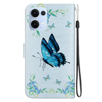 For Oppo Reno13 5G (Global) Wallet Phone Case Anti-Drop Leather Flip Cover Pattern Printing