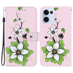 For Oppo Reno13 5G (Global) Wallet Phone Case Anti-Drop Leather Flip Cover Pattern Printing