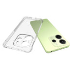 For Xiaomi Redmi Note 14 4G (164.84mm) TPU Phone Case Non Slip Transparent Mobile Phone Cover