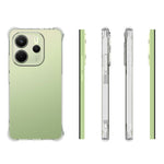 For Xiaomi Redmi Note 14 4G (164.84mm) TPU Phone Case Non Slip Transparent Mobile Phone Cover