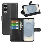 For Samsung Galaxy S25 Edge Case Litchi Texture Shockproof Leather Wallet Phone Cover