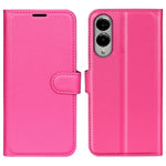 For Samsung Galaxy S25 Edge Case Litchi Texture Shockproof Leather Wallet Phone Cover