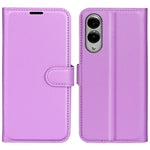 For Samsung Galaxy S25 Edge Case Litchi Texture Shockproof Leather Wallet Phone Cover