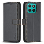 BINFEN COLOR BF17 For Honor X8c 4G Case Wallet Folio Flip Leather Cover