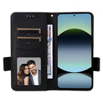 For Xiaomi Redmi Note 14 4G (163.25mm) Case with Wrist Strap Litchi Texture PU Leather Wallet Phone Cover