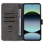 For Xiaomi Redmi Note 14 4G (164.84mm) Case Wallet RFID Blocking PU Leather Cover Viewing Stand