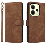 For Xiaomi Redmi Note 14 4G (164.84mm) Case Wallet RFID Blocking PU Leather Cover Viewing Stand