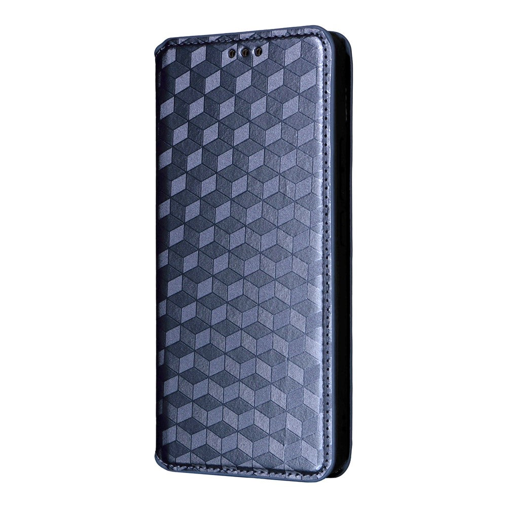 Xiaomi Redmi Note 14 4G (164.84mm) Plånboksfodral med rombpräglad lädermobil