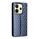 Xiaomi Redmi Note 14 4G (164.84mm) Plånboksfodral med rombpräglad lädermobil