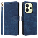 For Xiaomi Redmi Note 14 4G (163.25mm) Case Wallet RFID Blocking PU Leather Cover Viewing Stand