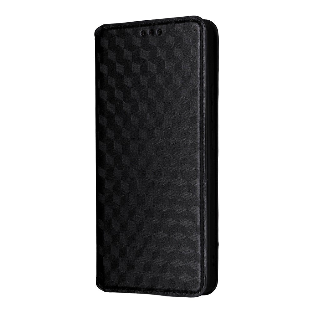 For Xiaomi Redmi Note 14 4G (163.25mm) Case Wallet Rhombus Imprinted Leather Phone Cover