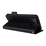Til Asus ROG Phone 9 5G / Phone 9 Pro 5G Etui med Håndledsrem Litchi Tekstur PU Læder Pung Telefon Cover