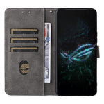 For Asus ROG Phone 9 5G / Phone 9 Pro 5G Case Wallet RFID Blocking PU Leather Cover Viewing Stand