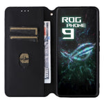For Asus ROG Phone 9 Pro 5G / Phone 9 5G Case Wallet Rhombus Imprinted Leather Phone Cover