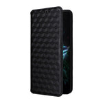 For Asus ROG Phone 9 Pro 5G / Phone 9 5G Case Wallet Rhombus Imprinted Leather Phone Cover