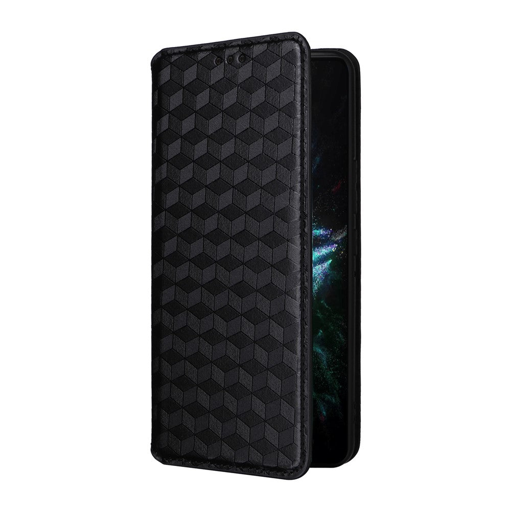 For Asus ROG Phone 9 Pro 5G / Phone 9 5G Case Wallet Rhombus Imprinted Leather Phone Cover