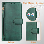 For Xiaomi Poco X7 Pro 5G Case Zipper Pocket Multiple Card Slots Leather Phone Cover