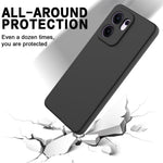 For Oppo Reno13 F 5G (Reno 13 FS 5G) / 4G Liquid Silicone Case Phone Back Cover with Hand Strap