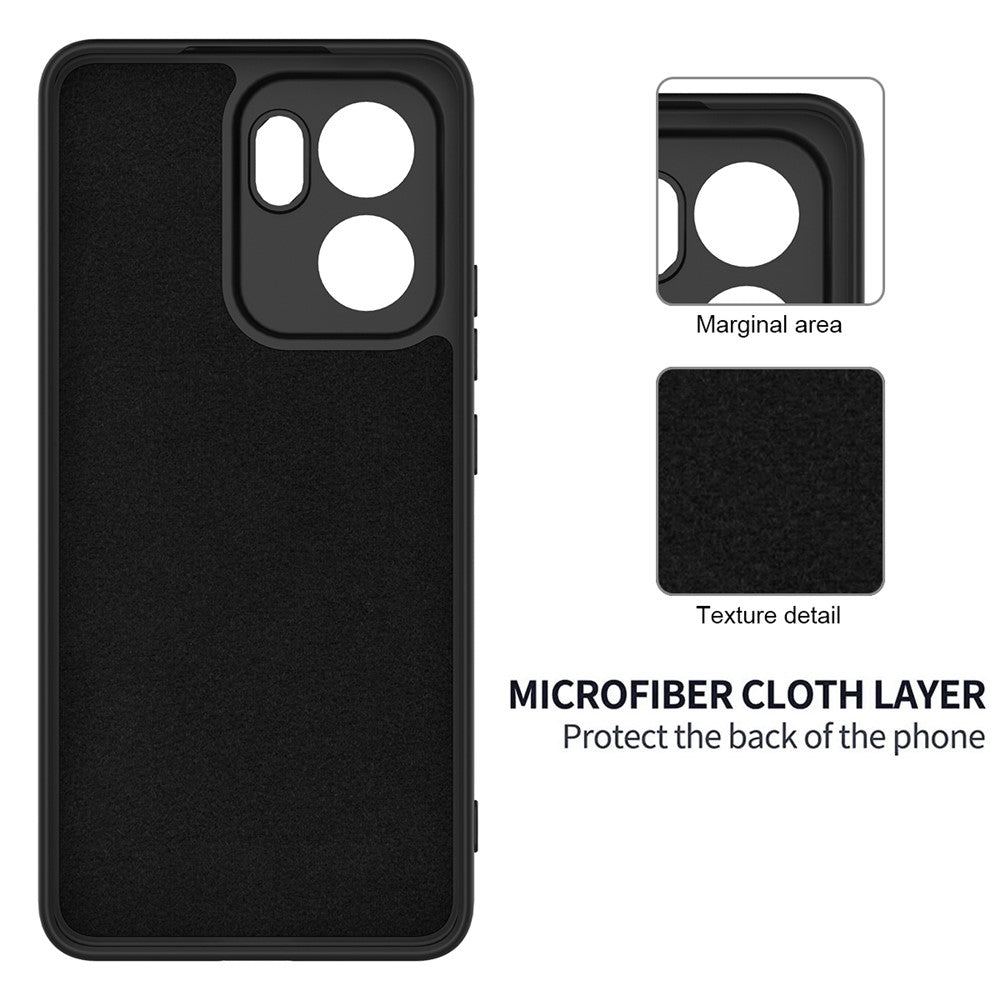 For Oppo Reno13 F 5G (Reno 13 FS 5G) / 4G Liquid Silicone Case Phone Back Cover with Hand Strap
