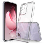 Oppo Reno13 F 5G (Reno 13 FS 5G) / 4G Genomskinligt mobilskal TPU + Akryl Stötsäkert mobilbaksida
