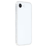 For iPhone 17e / 16e Phone Case Transparent TPU Cover Airbag Protection (Big Rear Lens Hole)
