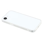 For iPhone 17e / 16e Phone Case Transparent TPU Cover Airbag Protection (Big Rear Lens Hole)