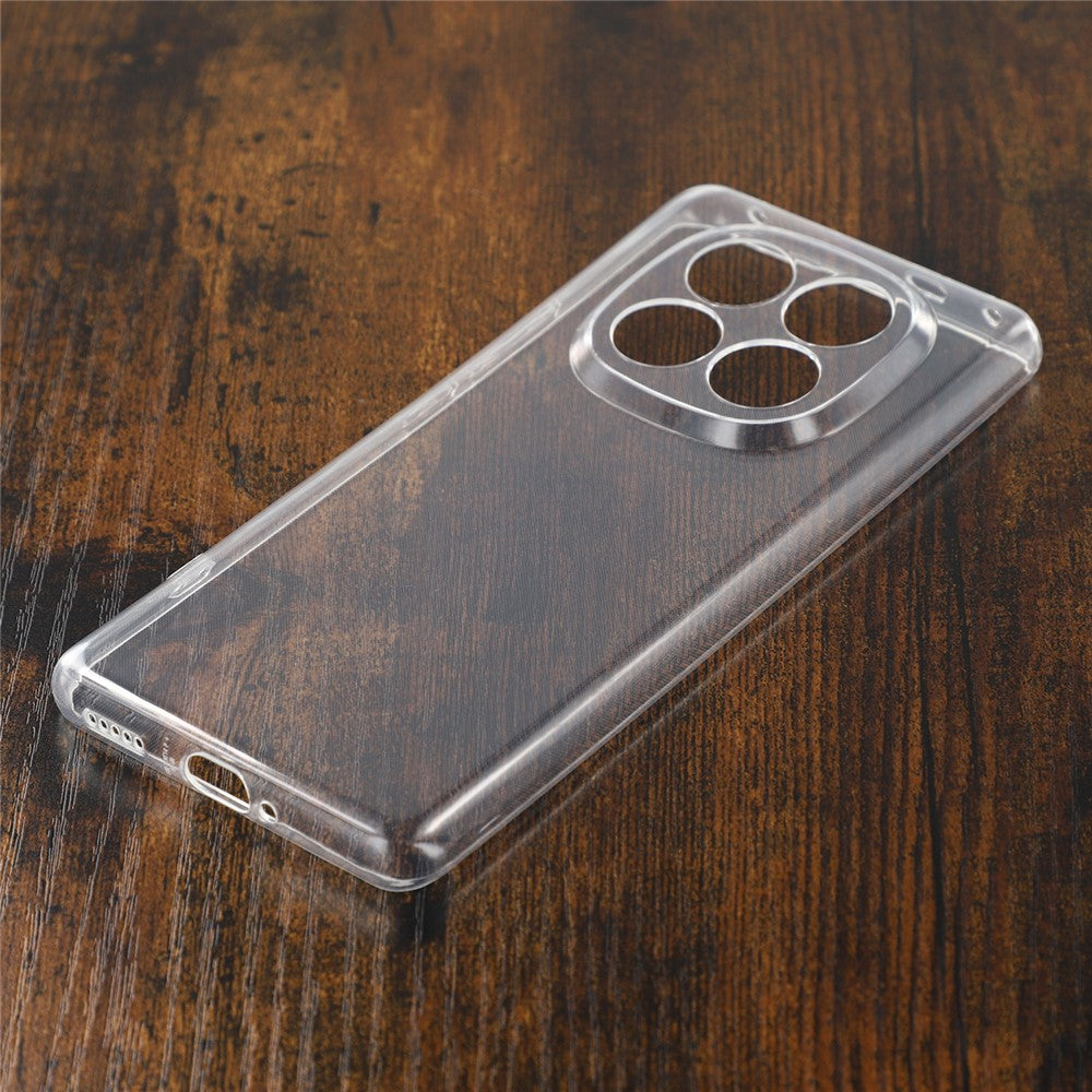 UNITHIN For Xiaomi Redmi Note 14 Pro+ 5G Case Ultra Thin 0.7mm Clear TPU Anti Drop Phone Cover Precise Cutouts