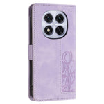 For Xiaomi Redmi Note 14 Pro+ 5G Tulip Leather Case Phone Cover with 5 Card Slots Wallet