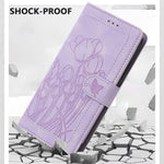 For Xiaomi Redmi Note 14 Pro+ 5G Tulip Leather Case Phone Cover with 5 Card Slots Wallet