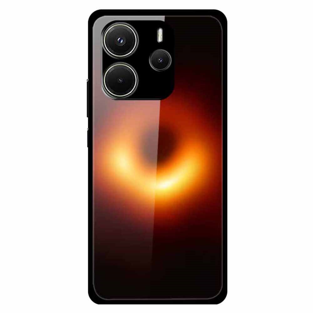 For Xiaomi Redmi Note 14 4G (163.25mm) Case Anti Drop PC + Tempered Glass + TPU Phone Cover Pattern Printing