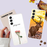 Til Samsung Galaxy A16 5G / A16 4G Cover Beskyttende Blødt TPU Telefoncover med Mønstertryk