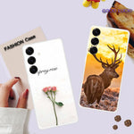 For Samsung Galaxy S25+ Case Protective Soft TPU Phone Cover Pattern Printing