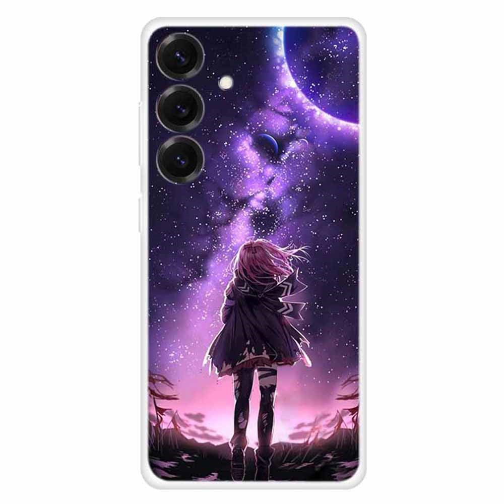 For Samsung Galaxy S25+ Case TPU Pattern Printed Shockproof Phone Cover