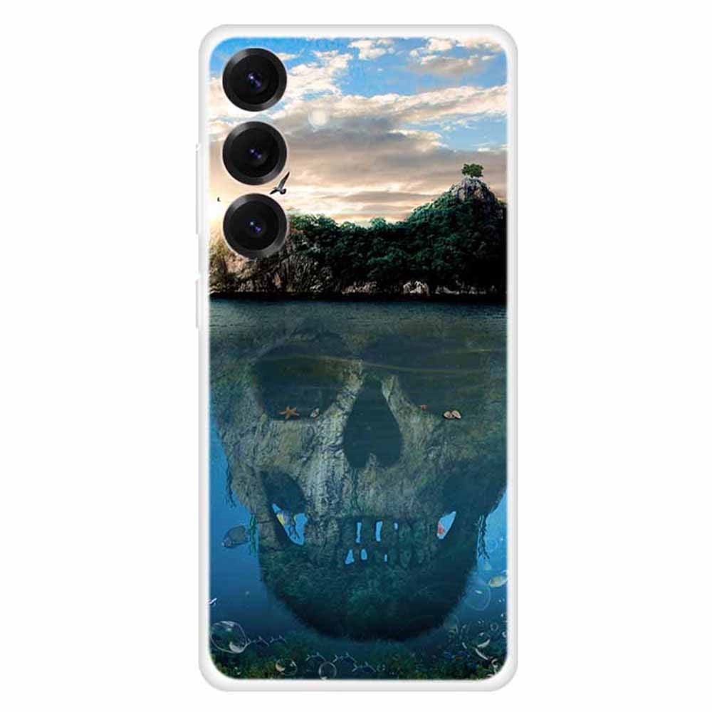For Samsung Galaxy S25+ Case TPU Pattern Printed Shockproof Phone Cover