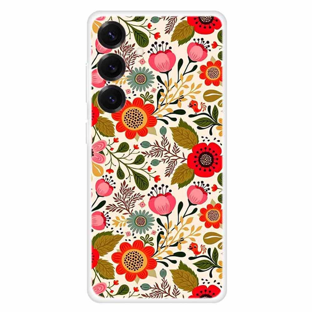 For Samsung Galaxy S25+ Case TPU Pattern Printed Shockproof Phone Cover