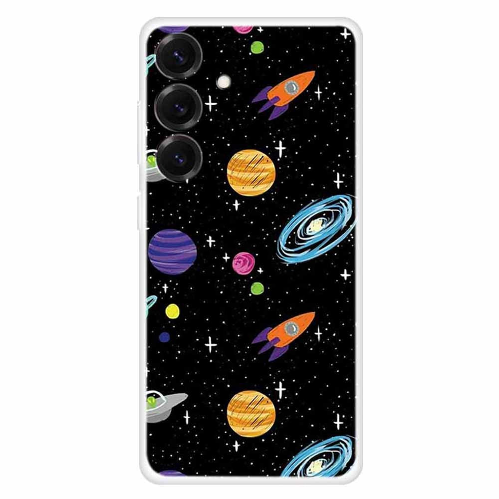 For Samsung Galaxy S25+ Case TPU Pattern Printed Shockproof Phone Cover