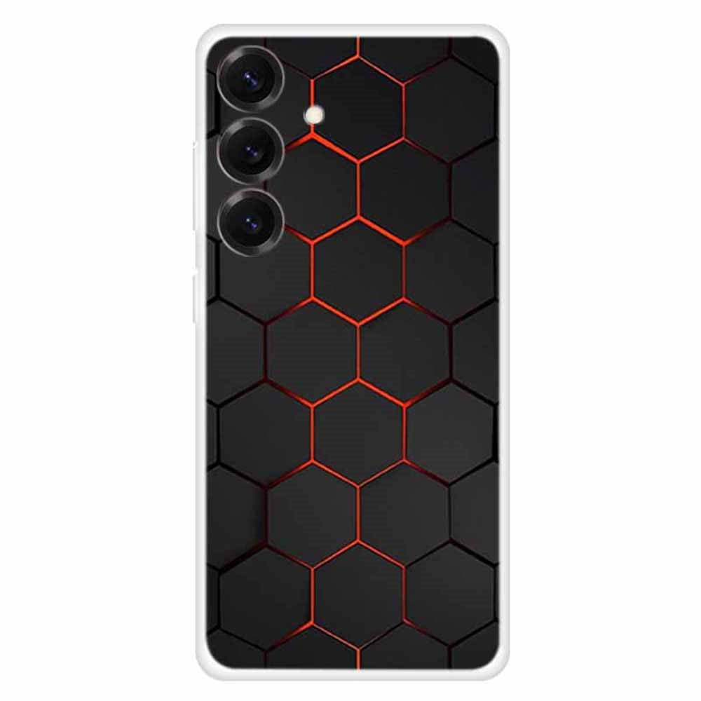 For Samsung Galaxy S25+ Case TPU Pattern Printed Shockproof Phone Cover