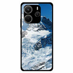 For Xiaomi Redmi Note 14 4G (163.25mm) Case Pattern Printed Tempered Glass Phone Cover